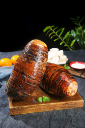 深底上的荔浦芋头