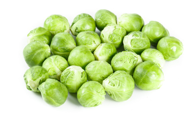 白底上的孢子甘蓝