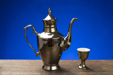 仿古酒具仿古酒壶酒杯特写