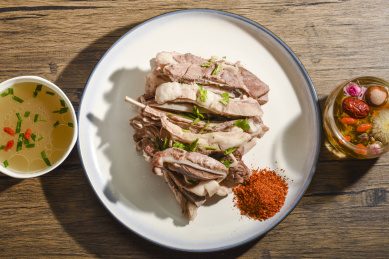 宁夏盐池滩羊羊肉手抓