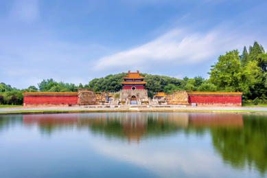 中国湖北荆门钟祥明显陵明楼