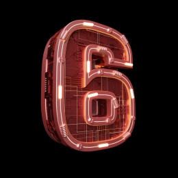 三维建模渲染的工业风格数字