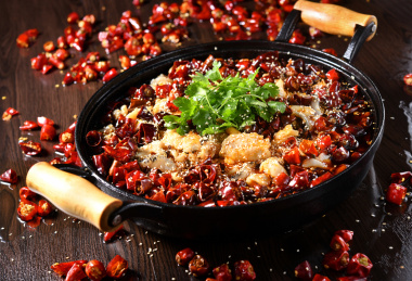 一份麻辣水煮鱼