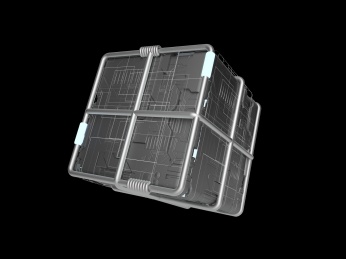 三维建模的科技风盲盒