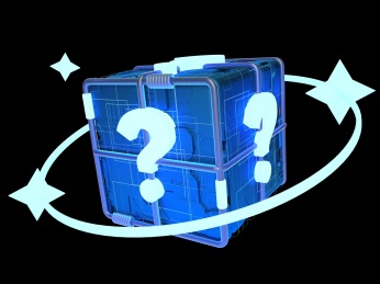 三维建模的科技风盲盒