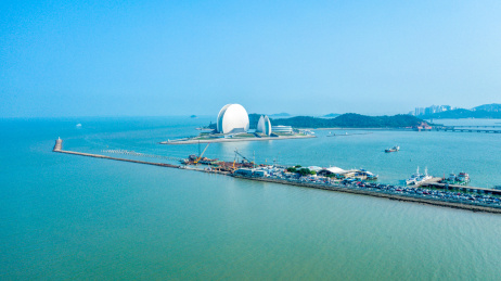 珠海香洲客运站和日月贝