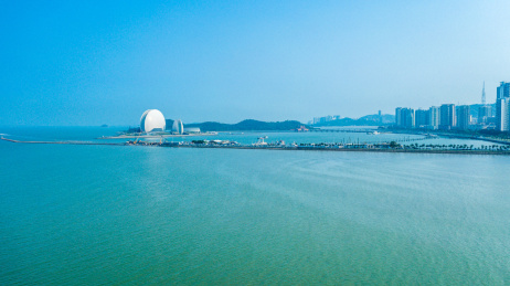 珠海香洲客运站和日月贝