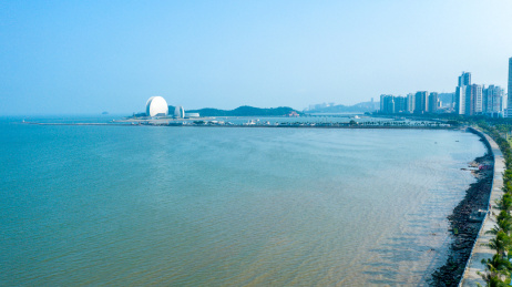 珠海香洲客运站和日月贝