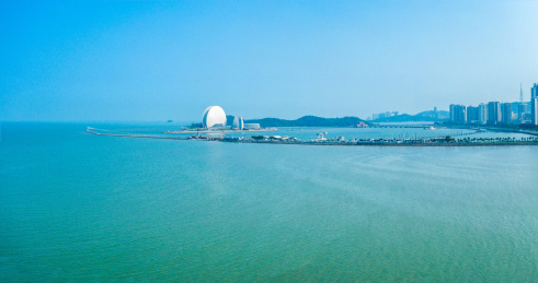 珠海香洲客运站和日月贝