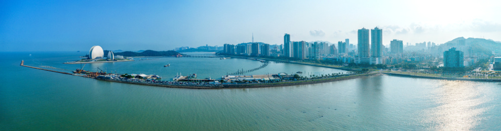 珠海香洲客运站和日月贝