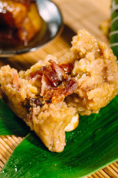 中式美食肉粽子
