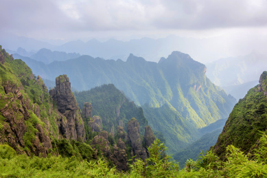 中国湖北神农架神农顶神农谷