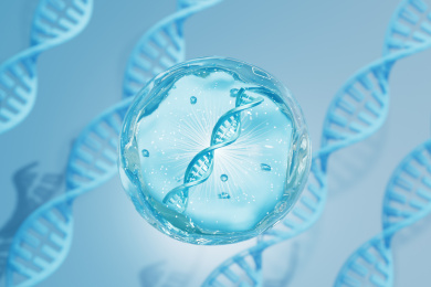 3D渲染的细胞分子精华图片