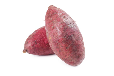 白底上的小香薯