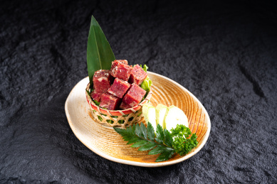 一盘日式烤肉