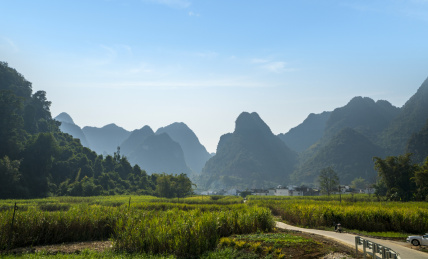 广西崇左明仕田园