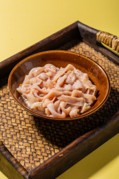 中式美食鸭肠食材
