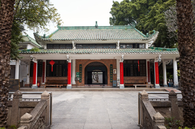 广东省广州市古建筑怀圣寺礼拜殿及廊道