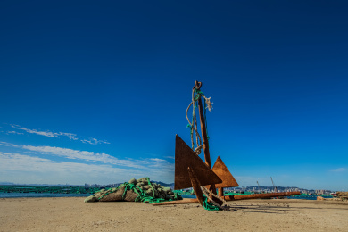 山东省烟台市海滨工业码头铁锚停船器具品