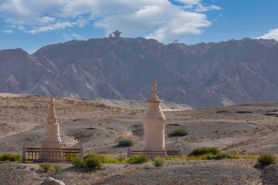 中国甘肃敦煌莫高窟道士塔