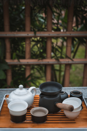春天雨季饮茶茶具