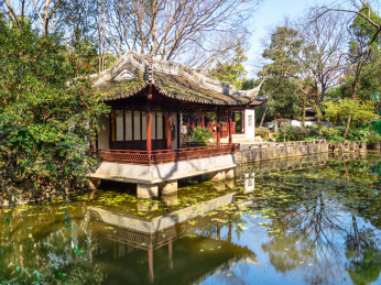 上海嘉定区秋霞圃园林风光