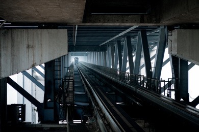 中国重庆轻轨素材图片