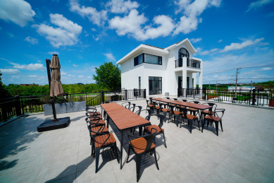 上海市崇明区横沙岛上的美丽民宿    