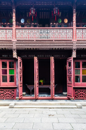 中国江苏苏州东山雕花楼风光