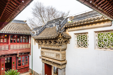 中国江苏苏州东山雕花楼风光