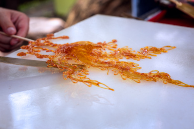 中国四川成都非遗糖画