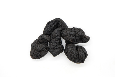 白底背景中医中草药熟地黄