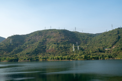 深圳福田区梅林水库景观