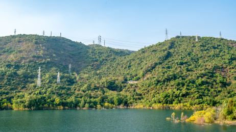 深圳福田区梅林水库景观