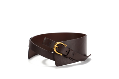 时尚啡色女性腰带