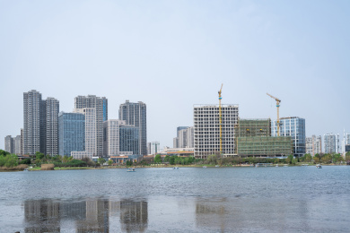 中国湖南省株洲市神农湖周边楼盘