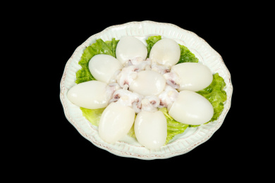 深底上的墨鱼仔