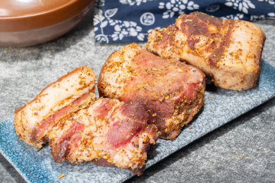 农村土菜腌肉咸肉  