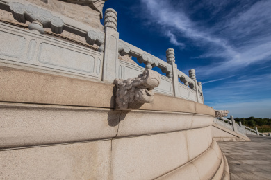 天津市滨海新区妈祖文化园龙首装饰园林建筑