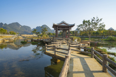 靖西市龙潭湿地公园