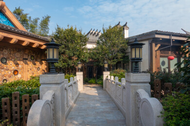 现代园林式房屋居住区