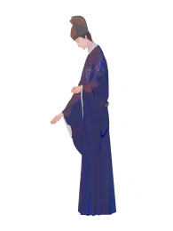 古风国风国潮明朝少年艺术唯美意境插画
