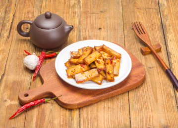 五香豆腐干美食凉拌豆干