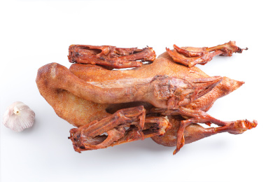 中式烟熏鸭肉