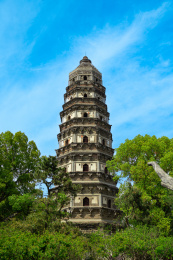 虎丘斜塔云岩寺塔