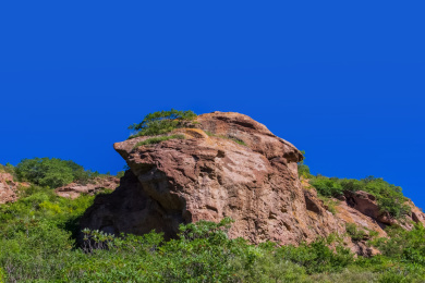 河北省张家口市安家沟鹰嘴岩石自然景观