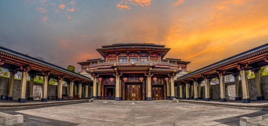 中国陕西汉中兴汉胜景景区
