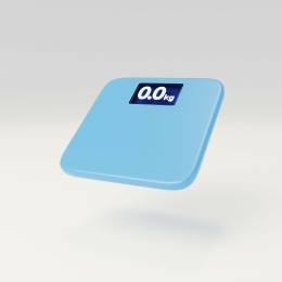 健身房体脂称检测体重体脂数据称3D