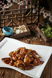 葱烧草原鲜口蘑