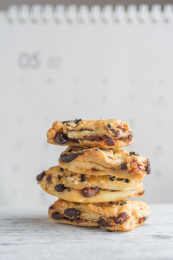 美味可口的蔓越莓起酥饼干 